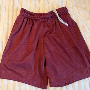 BCG Burgundy Athletic Shorts